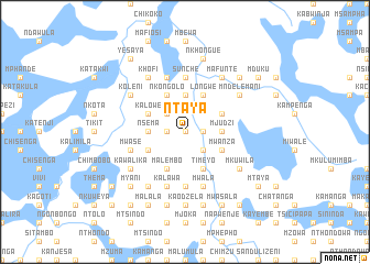 map of Ntaya