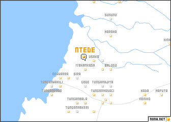 map of Ntede