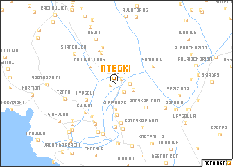 map of (( Ntégki ))