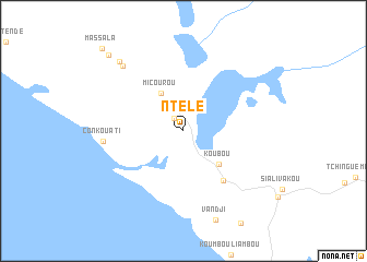 map of Ntelé