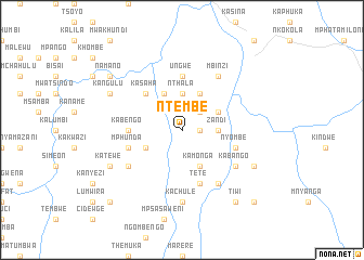 map of Ntembe