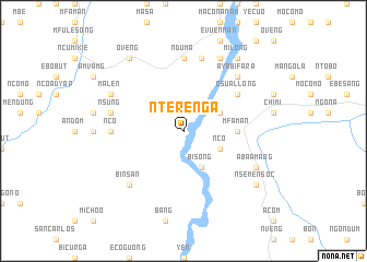 map of Nterenga