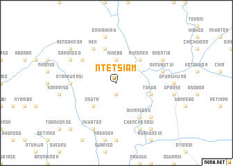 map of Ntetsiam