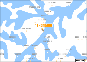 map of Nthondoni