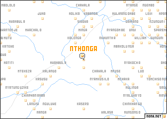 map of Nthonga