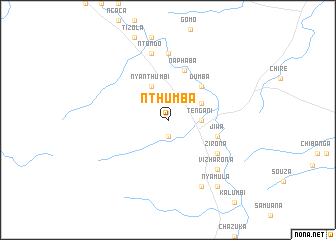 map of Nthumba