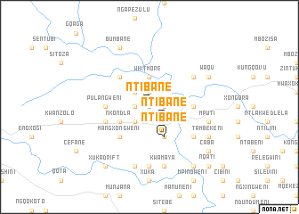 map of Ntibane