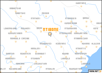 map of Ntibane