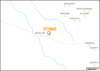 map of Ntibwe