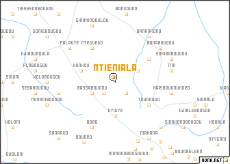 map of Ntiéniala