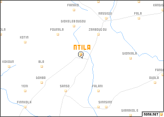 map of Ntila