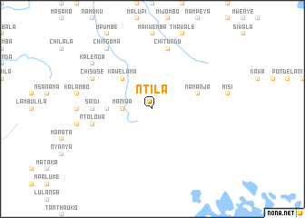 map of Ntila