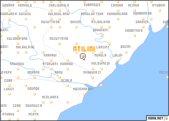map of Ntilini