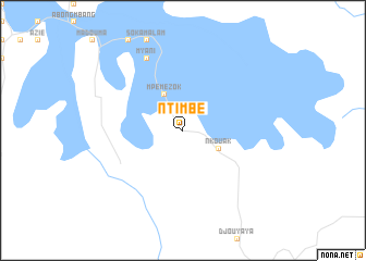 map of Ntimbé