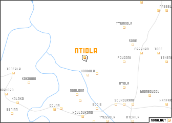 map of Ntiola