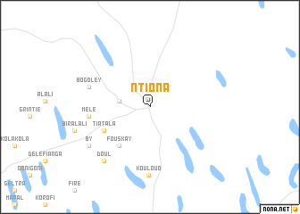 map of Ntiona
