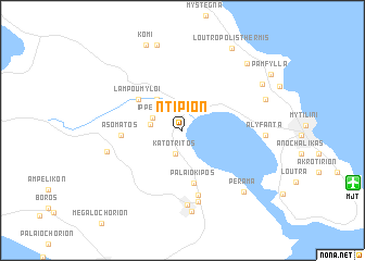 map of Ntípion