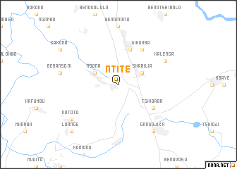 map of Ntite