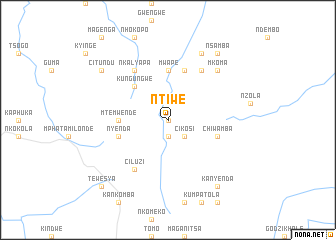 map of Ntiwe