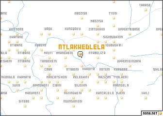 map of Ntlakwedlela