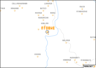 map of Ntobwe