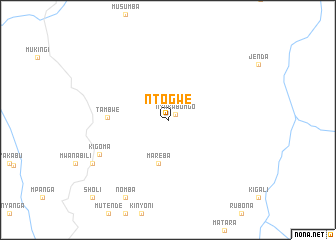 map of Ntogwe