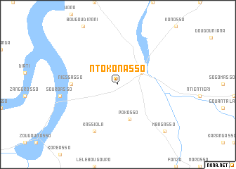 map of Ntokonasso