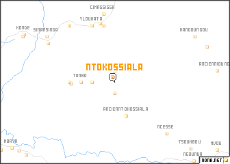 map of Ntokossiala