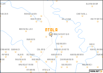 map of Ntola