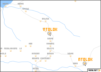 map of Ntolok