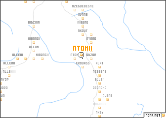 map of Ntom II