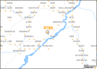 map of Ntom