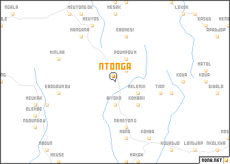 map of Ntonga