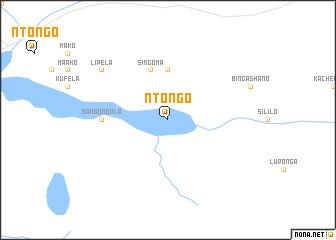 map of Ntongo