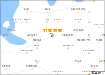 map of Ntorosso