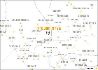 map of Ntouanintye