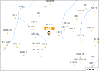 map of Ntou II