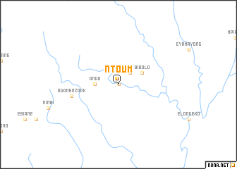 map of Ntoum