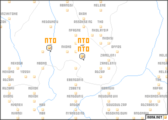 map of Nto