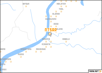 map of Ntsap