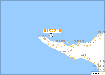 map of Ntsazou