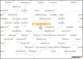 map of Ntshamanzi