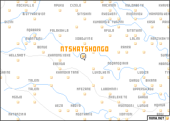 map of Ntshatshongo