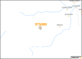 map of Ntsiami