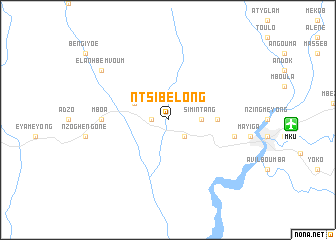 map of Ntsibelong