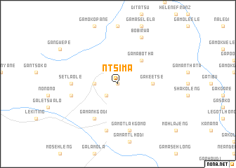 map of Ntsima