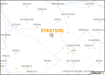map of Ntsintsing