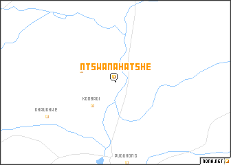 map of Ntswanahatshe