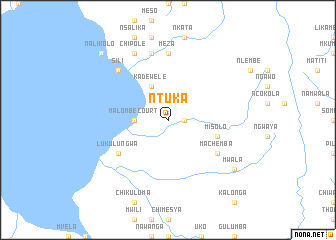 map of Ntuka