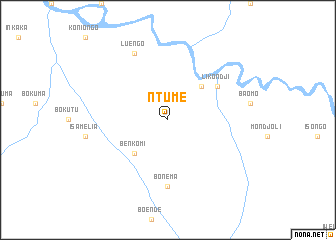 map of Ntume